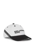 Karl Lagerfeld Jeans Karl tape cap - White