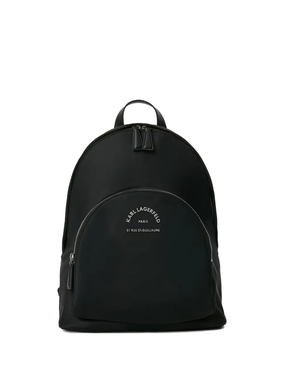 Karl Lagerfeld Medium Rue St-Guillaume rugzak Zwart