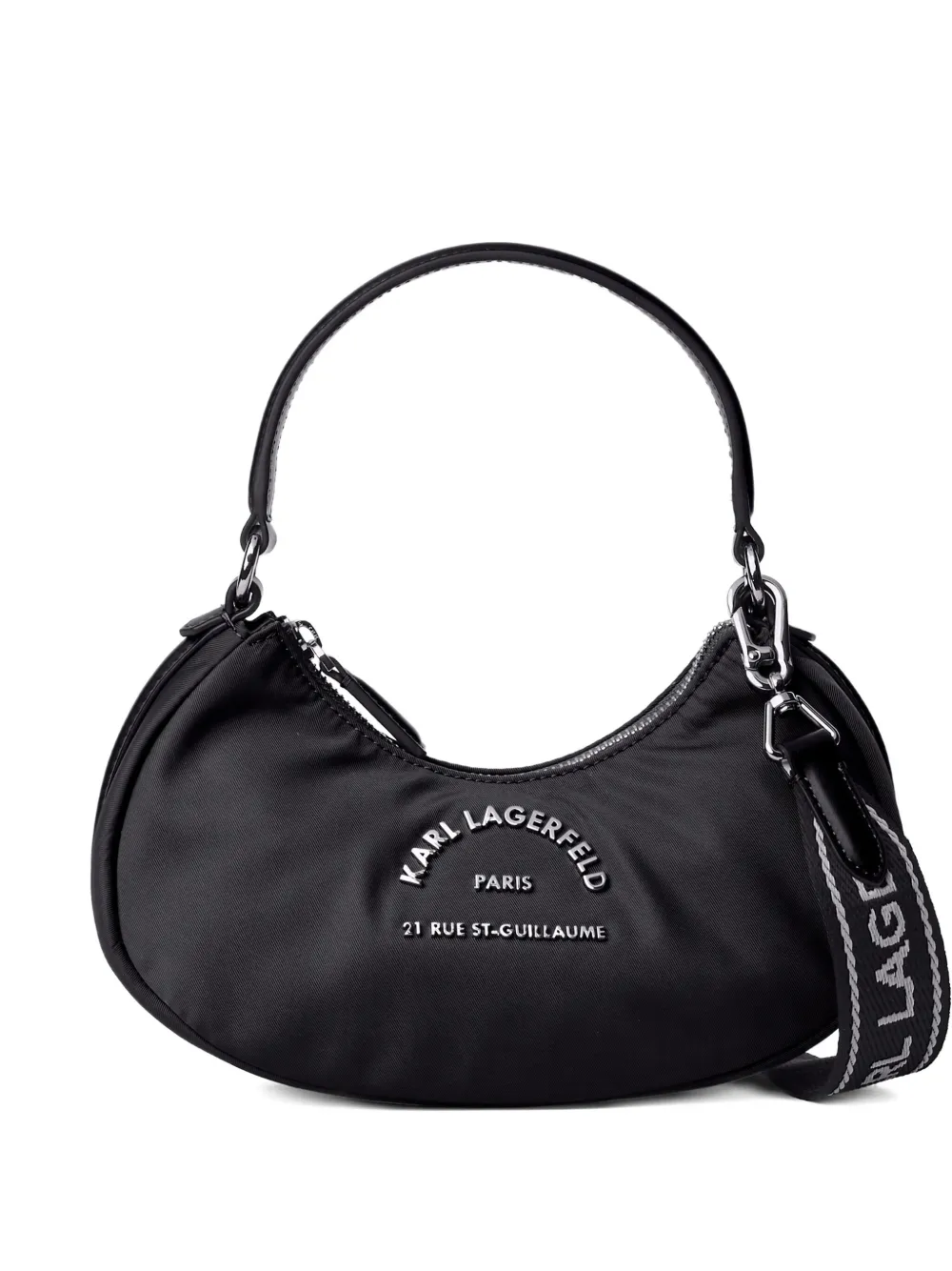 Karl Lagerfeld Rue St-Guillaume ショルダーバッグ - ブラック Karl Lagerfeld Rue St-Guillaume ショルダーバッグ - ブラック