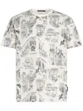 Karl Lagerfeld x Jorge Parra all-over print t-shirt - White