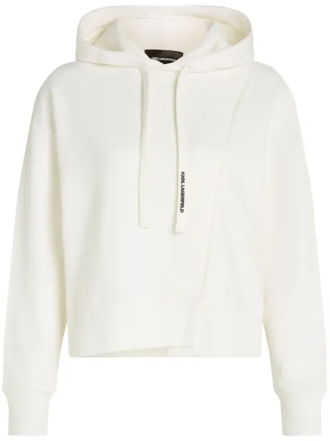 Karl Lagerfeld asymmetric hoodie