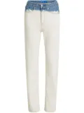 Karl Lagerfeld Jeans bleached jeans - White