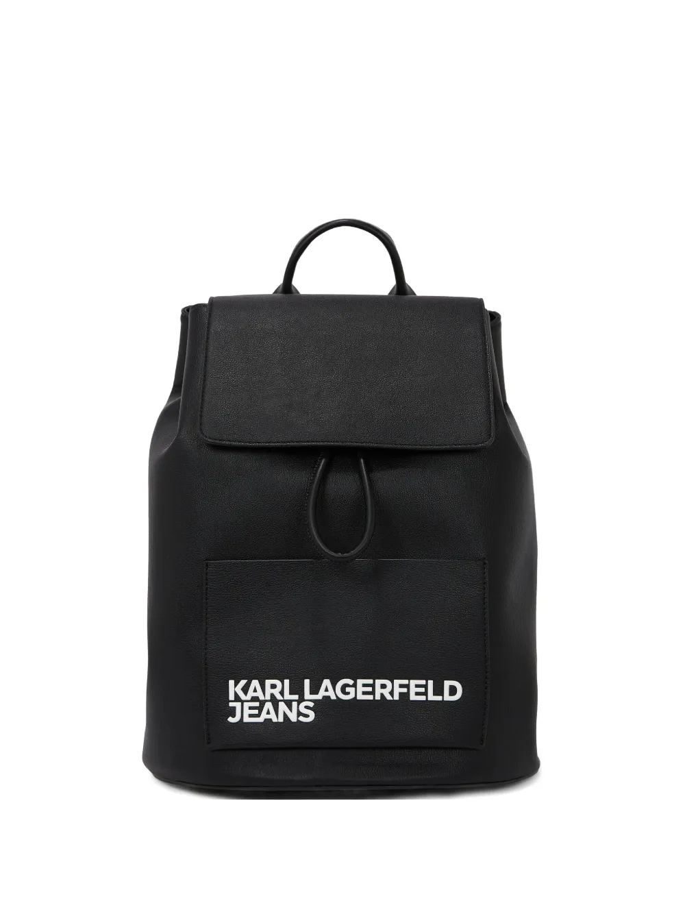logo-print backpack