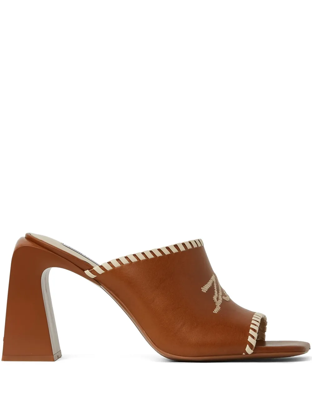 Karl Lagerfeld 90mm Astra Nova sandals Brown