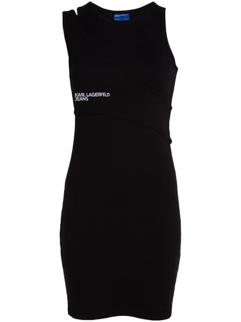 Karl Lagerfeld Jeans ribbed-knit dress