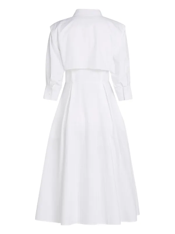 Karl Lagerfeld カーゴポケット ドレス | ホワイト | FARFETCH JP