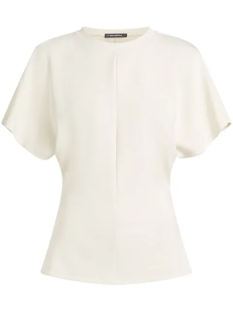 Karl Lagerfeld Top met fladdermouwen