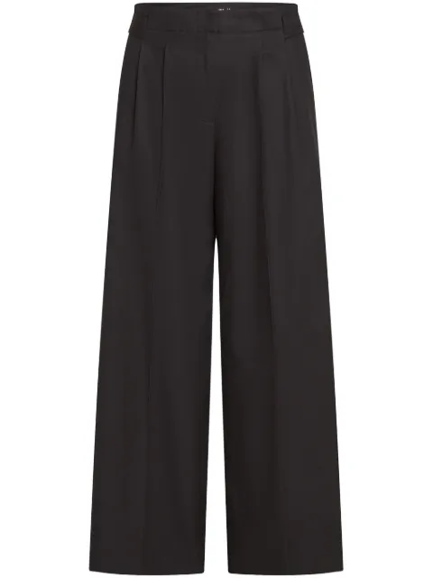 Karl Lagerfeld pleated wide-leg trousers