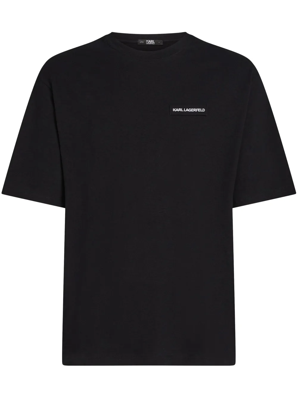 Karl Lagerfeld playera con parche del logo | negro | Image 1