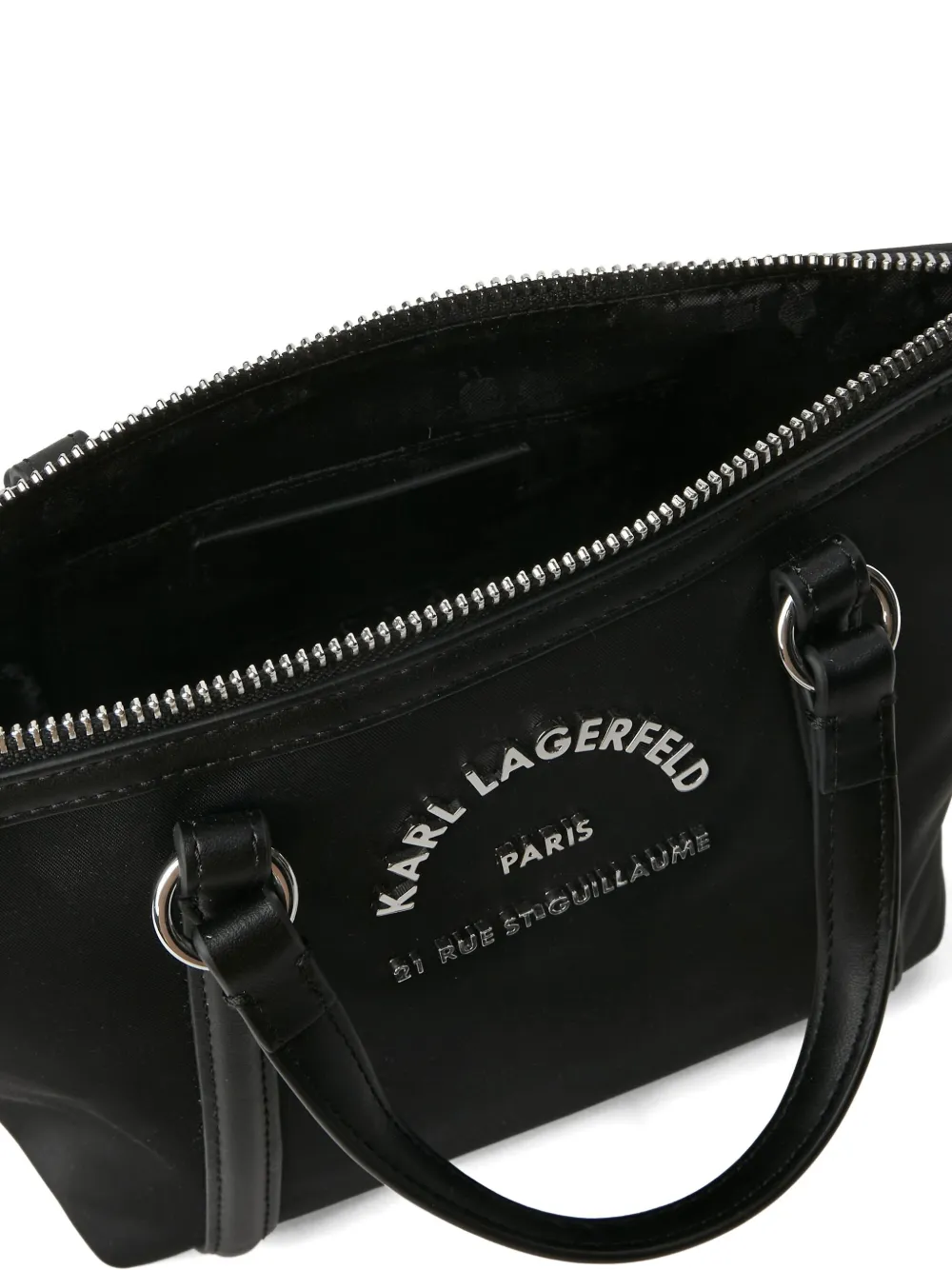 Karl Lagerfeld Rue St-Guillaume mini-shopper Zwart