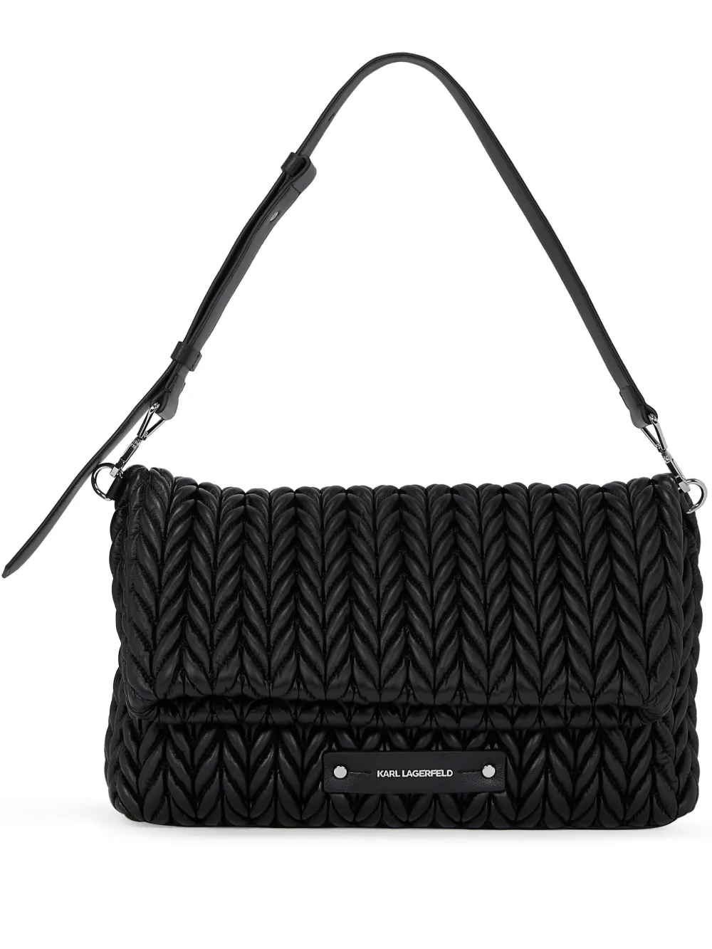 large K/Weave shoulder bag