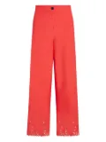 Karl Lagerfeld embroidered trousers