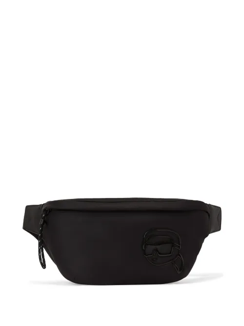 Sac banane Ikon à design ton sur ton - Karl Lagerfeld - Modalova