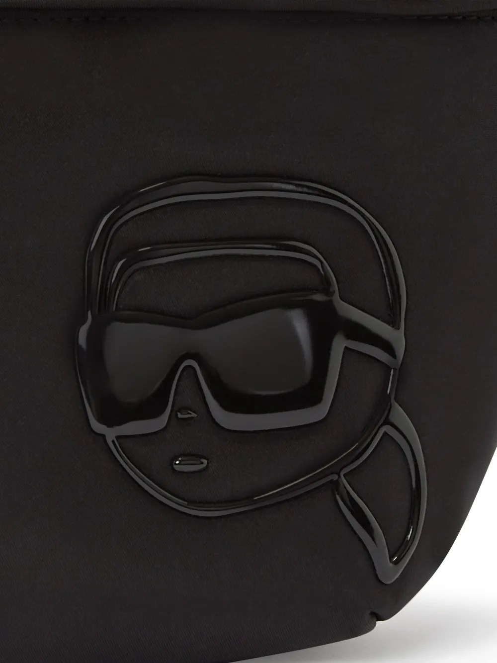 Karl Lagerfeld Ikon heuptas met tonaal design Zwart