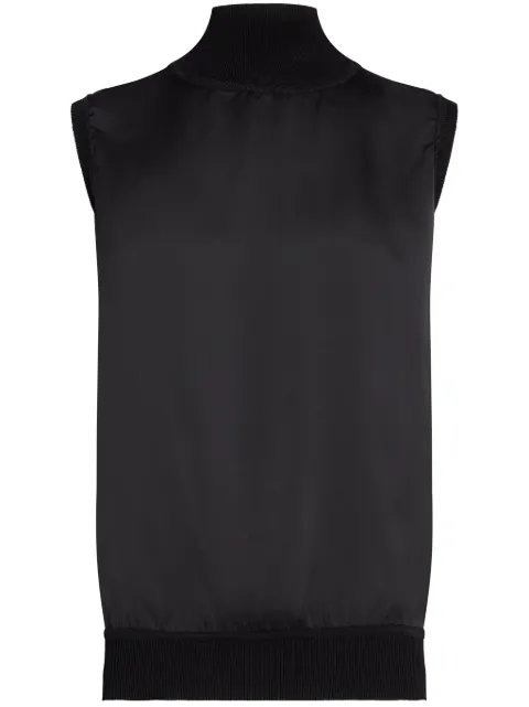 Karl Lagerfeld top satinado