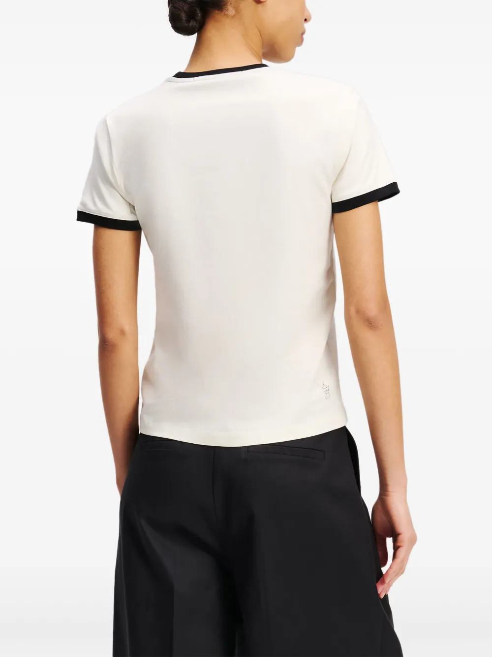 Shop Karl Lagerfeld X Jorge Parra T-shirt In White