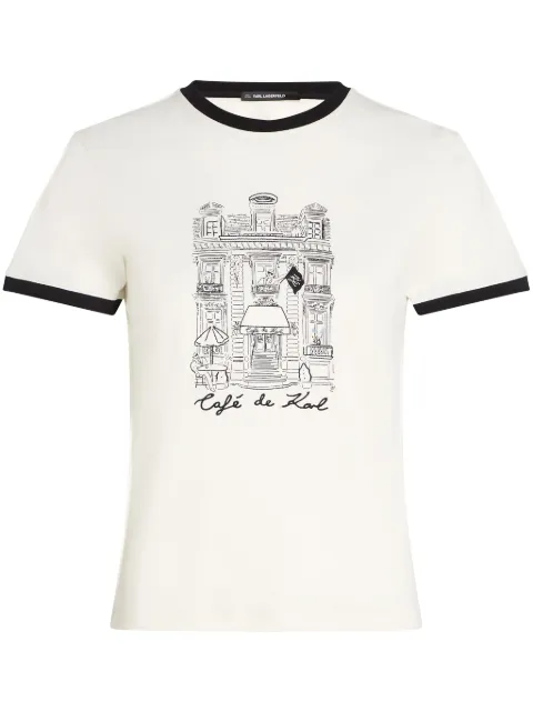 Karl Lagerfeld تيشيرت x Jorge Parra