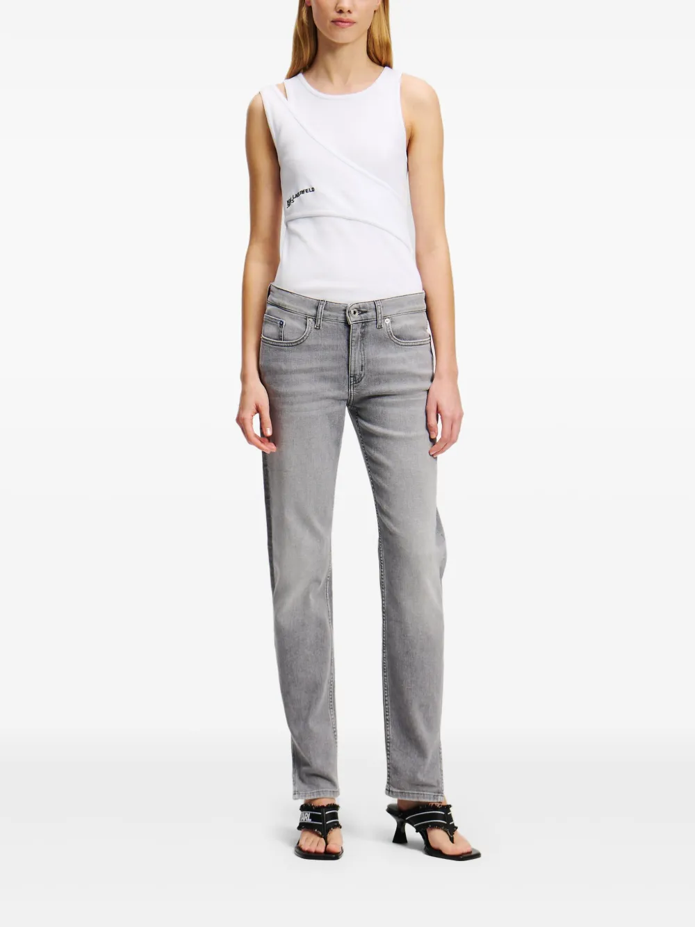 Karl Lagerfeld Jeans Skinny jeans - Grijs