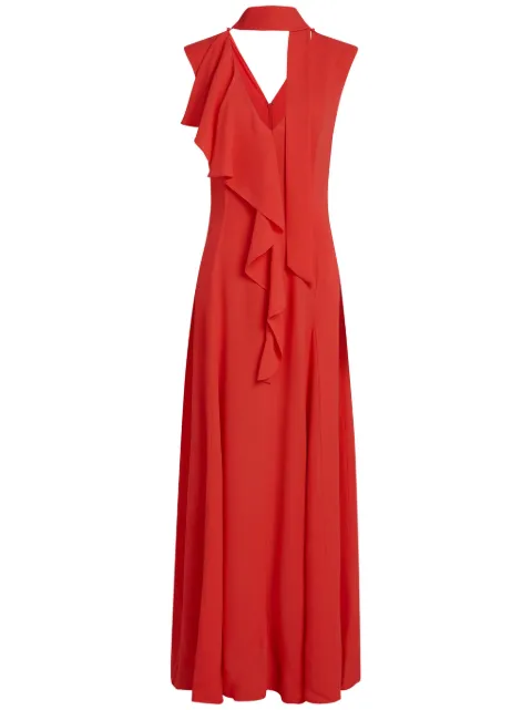Karl Lagerfeld ruffled gown