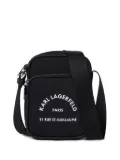 Karl Lagerfeld Rue St. Guillaume messenger bag - Black