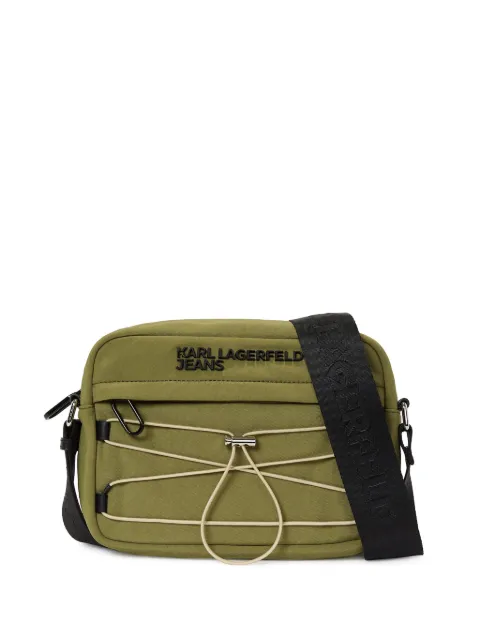Karl Lagerfeld Jeans utility drawstring crossbody bag
