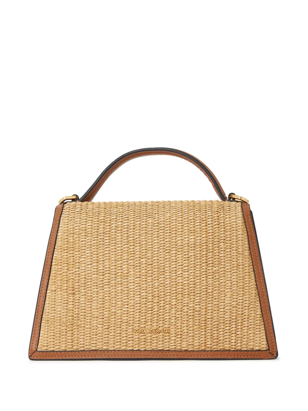 Karl Lagerfeld Medium Signature crossbodytas Beige