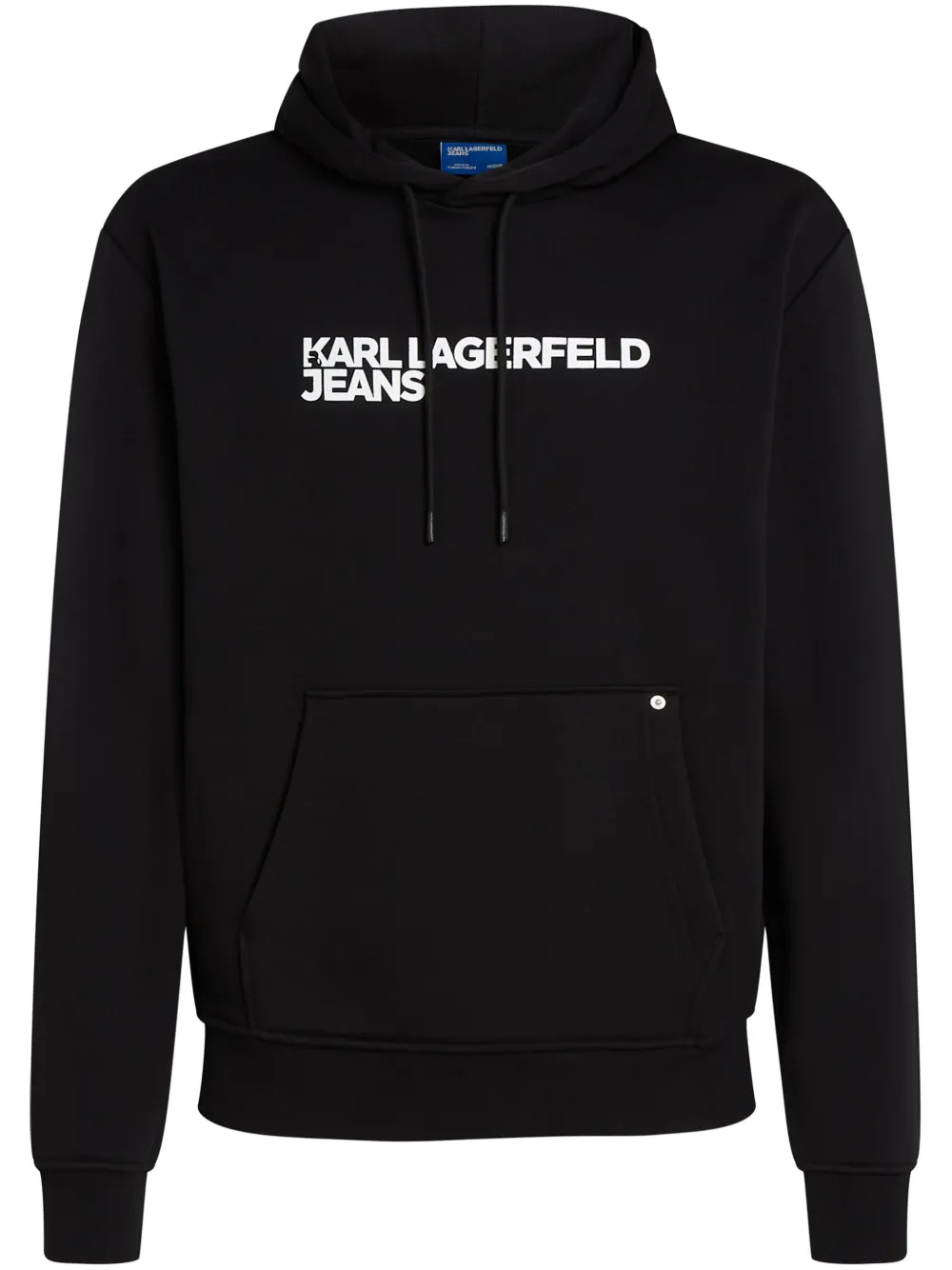 logo-print hoodie