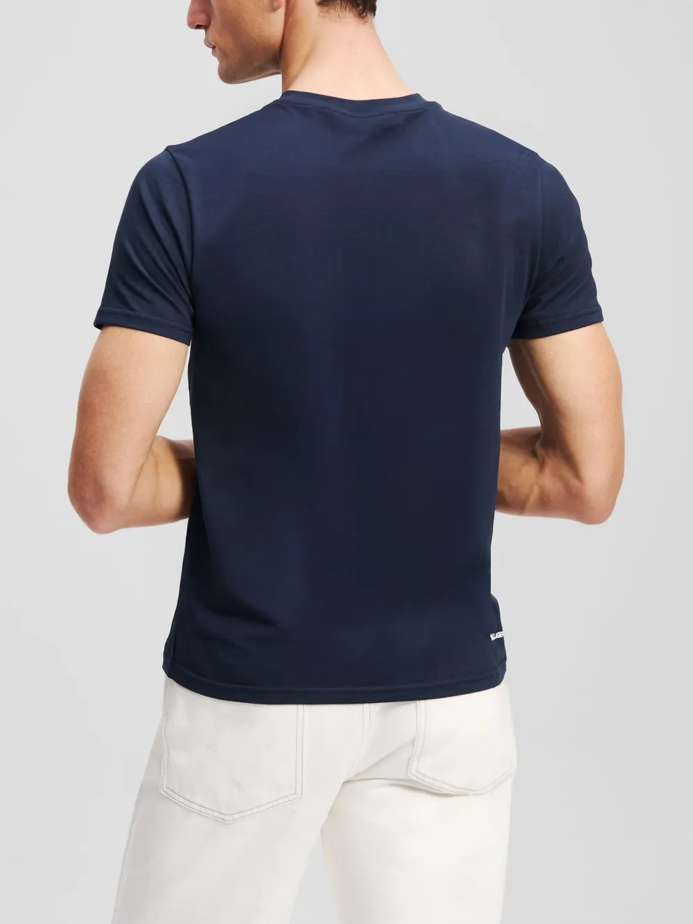 Karl Lagerfeld Ikon T-shirt Blauw