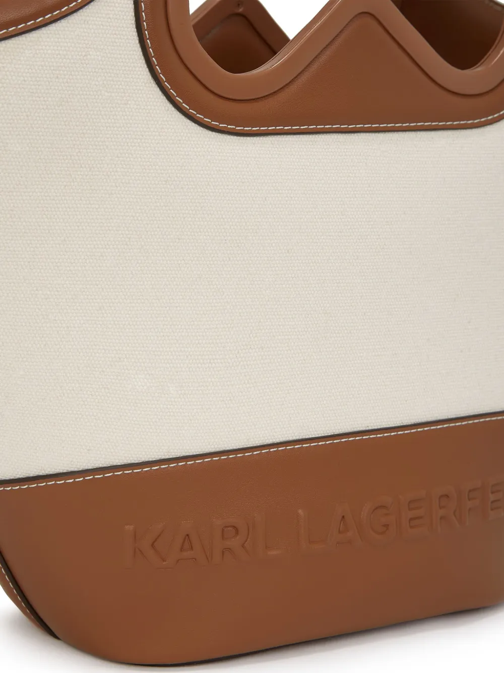 Karl Lagerfeld K/aviator Tote Bag In Neutrals