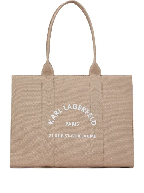 Grand sac cabas Rue St Guillaume - Karl Lagerfeld - Modalova