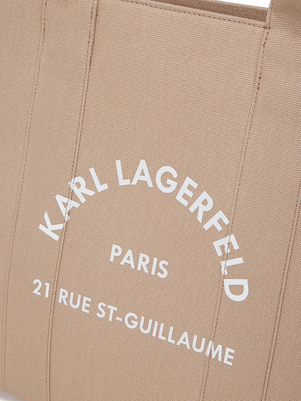 Karl Lagerfeld Grote Rue St-Guillaume shopper Beige