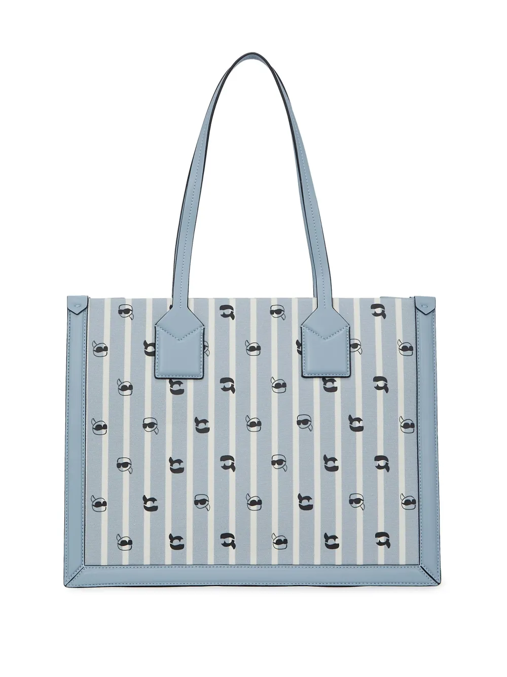 Karl Lagerfeld Ikon medium shopper - Blauw