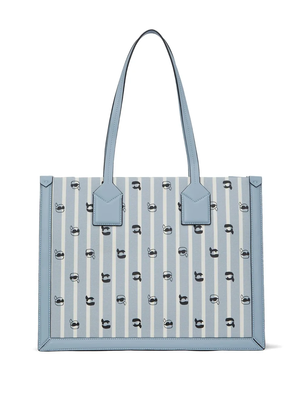 Karl Lagerfeld Ikon medium shopper Blauw