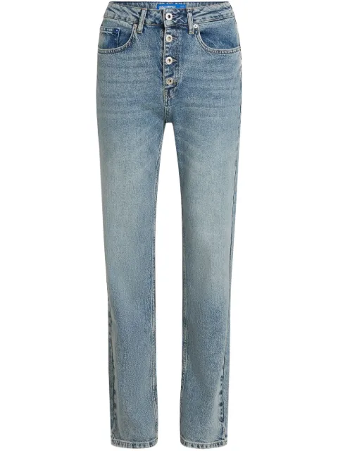 Karl Lagerfeld Jeans high-rise straight-leg jeans
