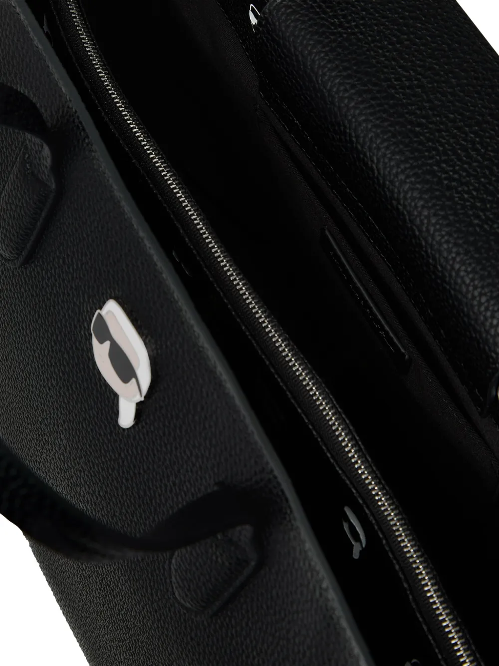 Karl Lagerfeld Ikon shopper Zwart