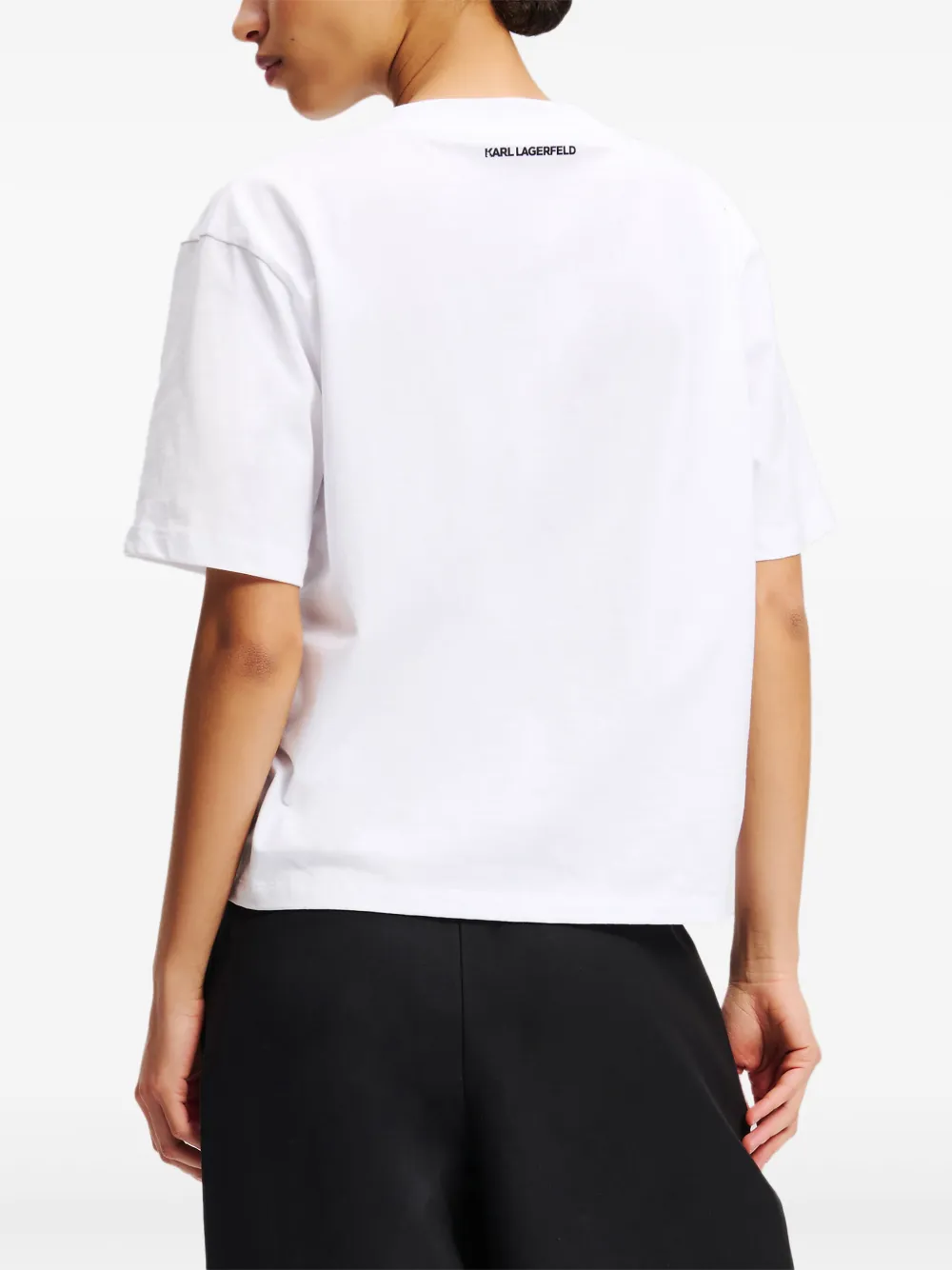 Karl Lagerfeld Kenmerkend T-shirt Wit