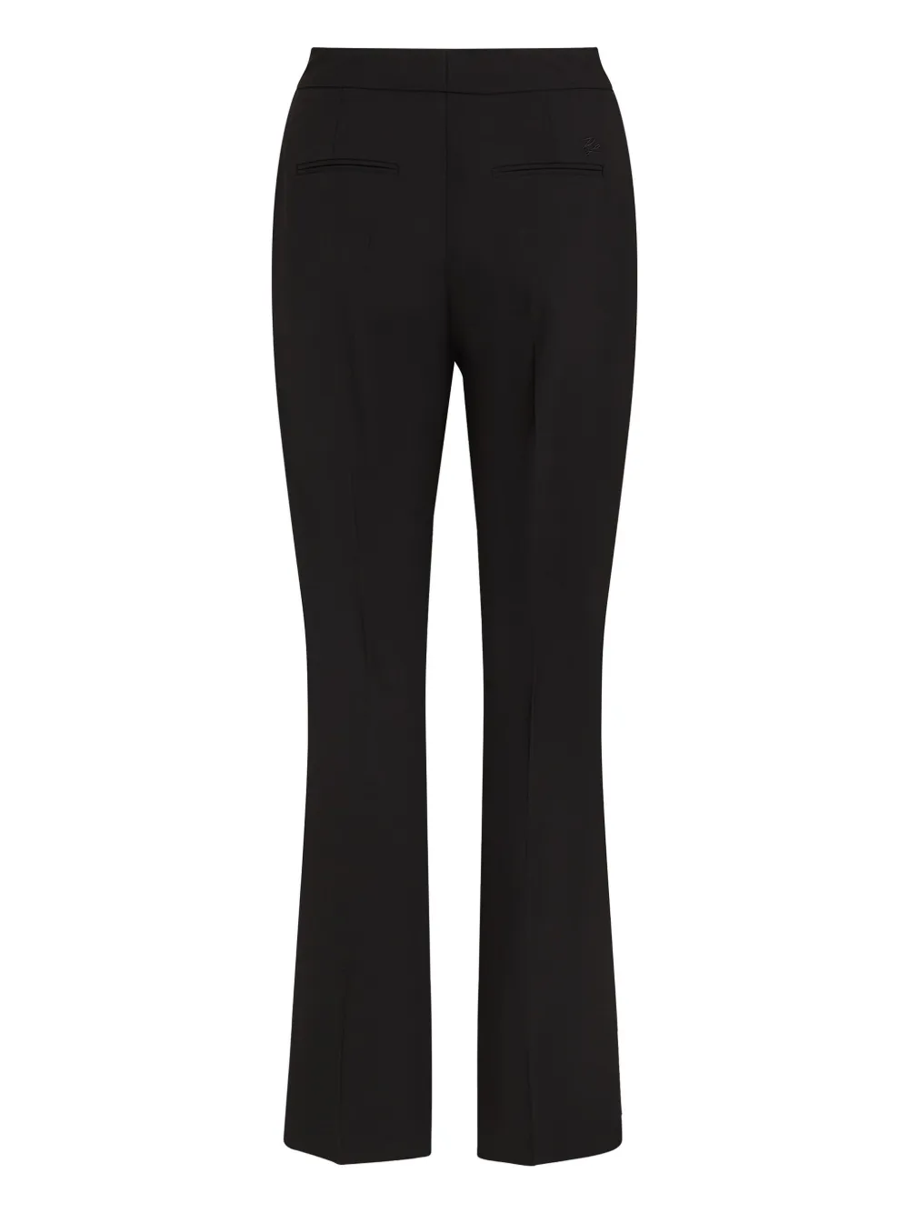 Shop Karl Lagerfeld X Joann Tailored Trousers In Black