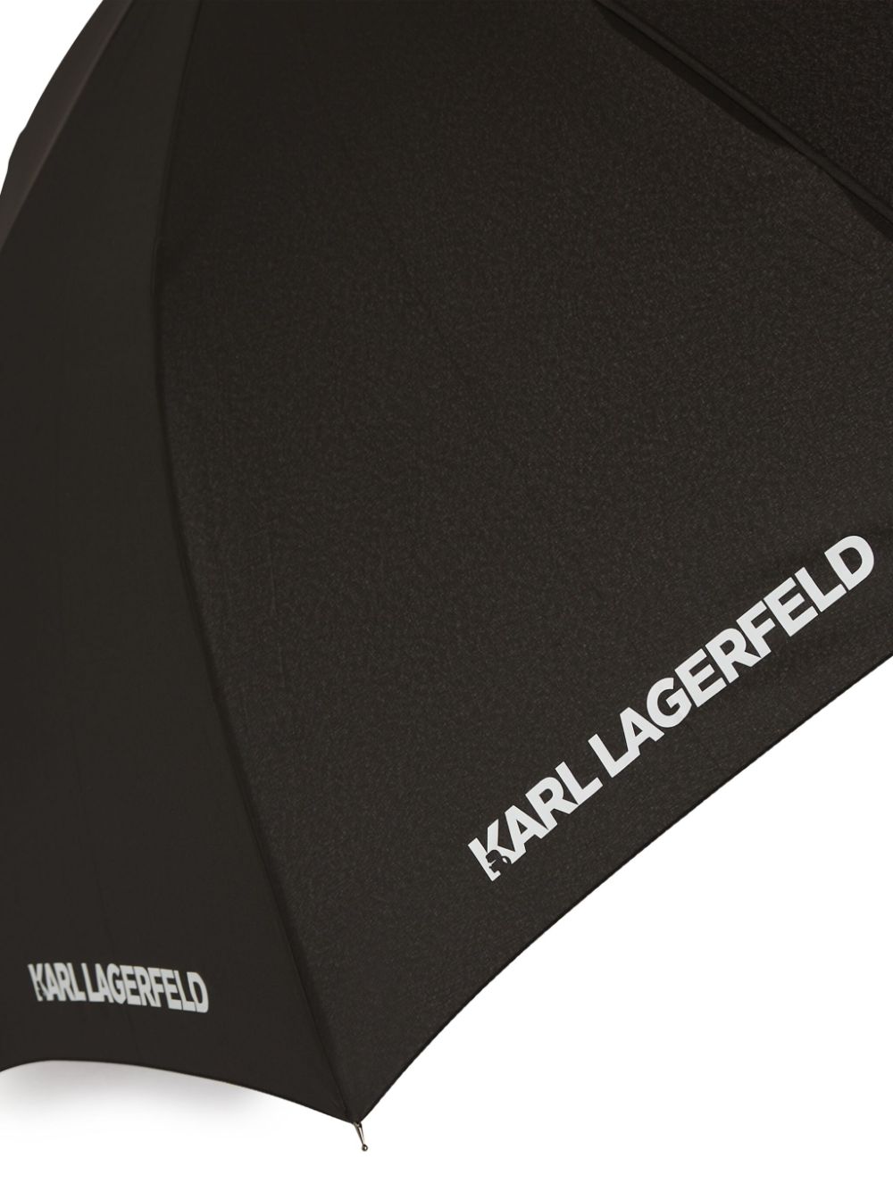 Karl Lagerfeld large K Essential umbrella - Zwart