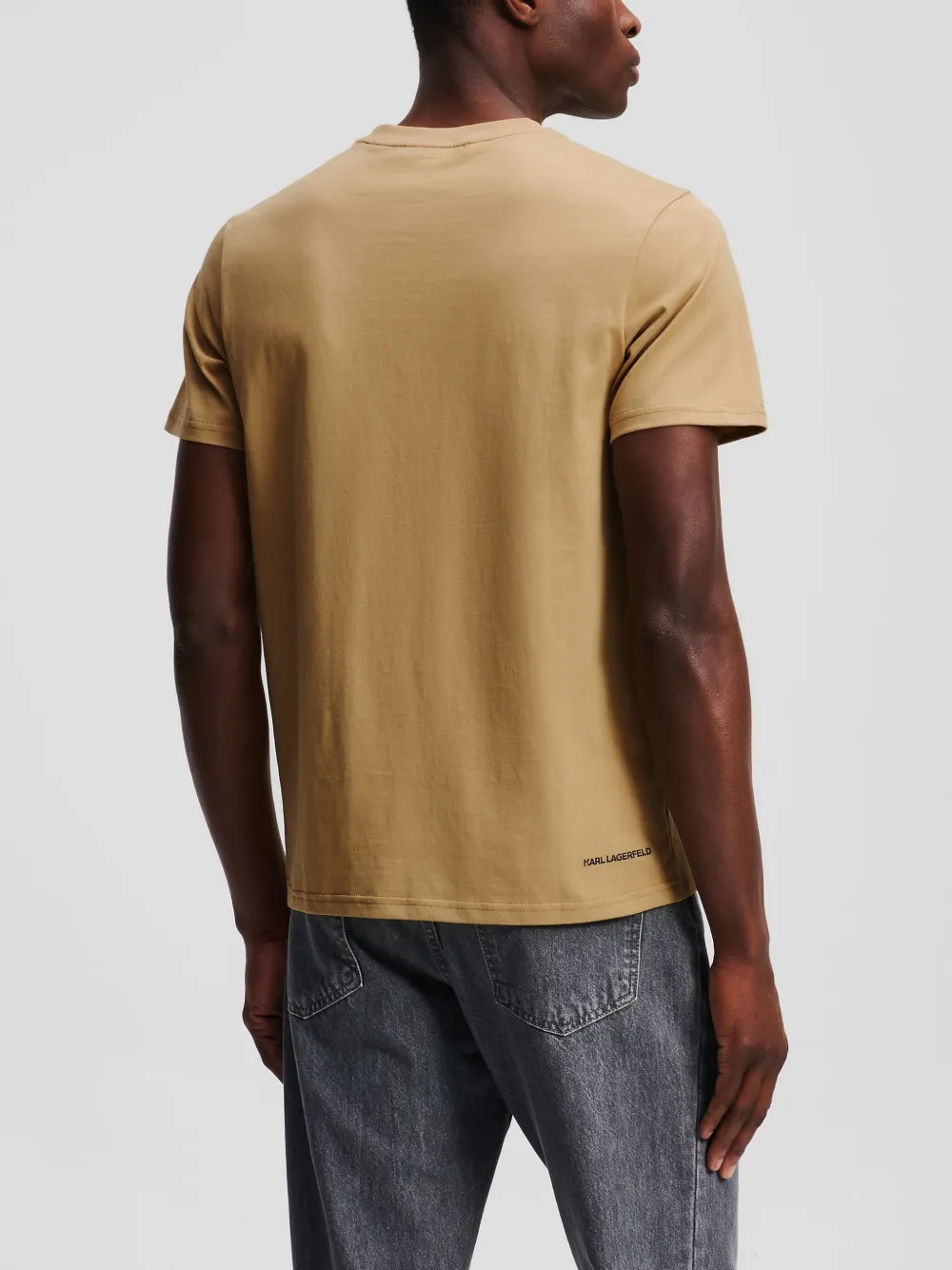 Karl Lagerfeld Ikon T-shirt Bruin