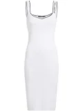 Karl Lagerfeld knitted dress - White