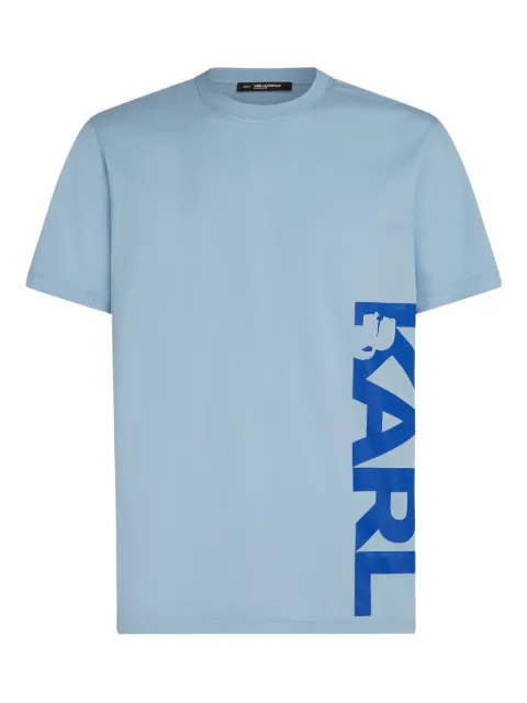 Karl Lagerfeld playera con logo estampado