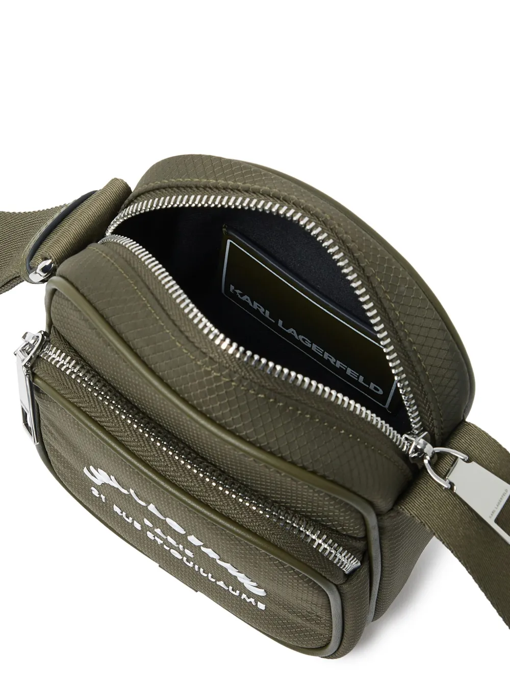 Karl Lagerfeld Rue St-Guillaume crossbodytas Groen
