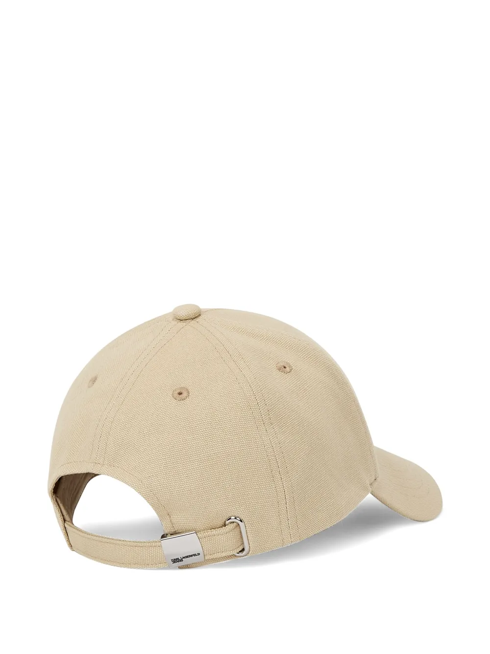 Karl Lagerfeld Jeans KLJ logo-patch cap - Beige