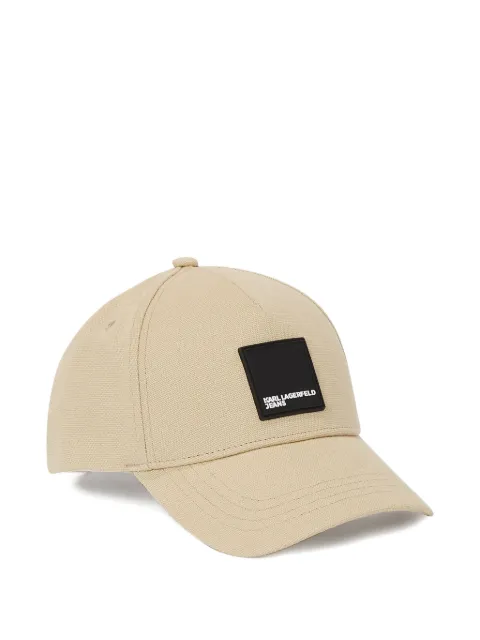 Karl Lagerfeld Jeans KLJ logo-patch cap