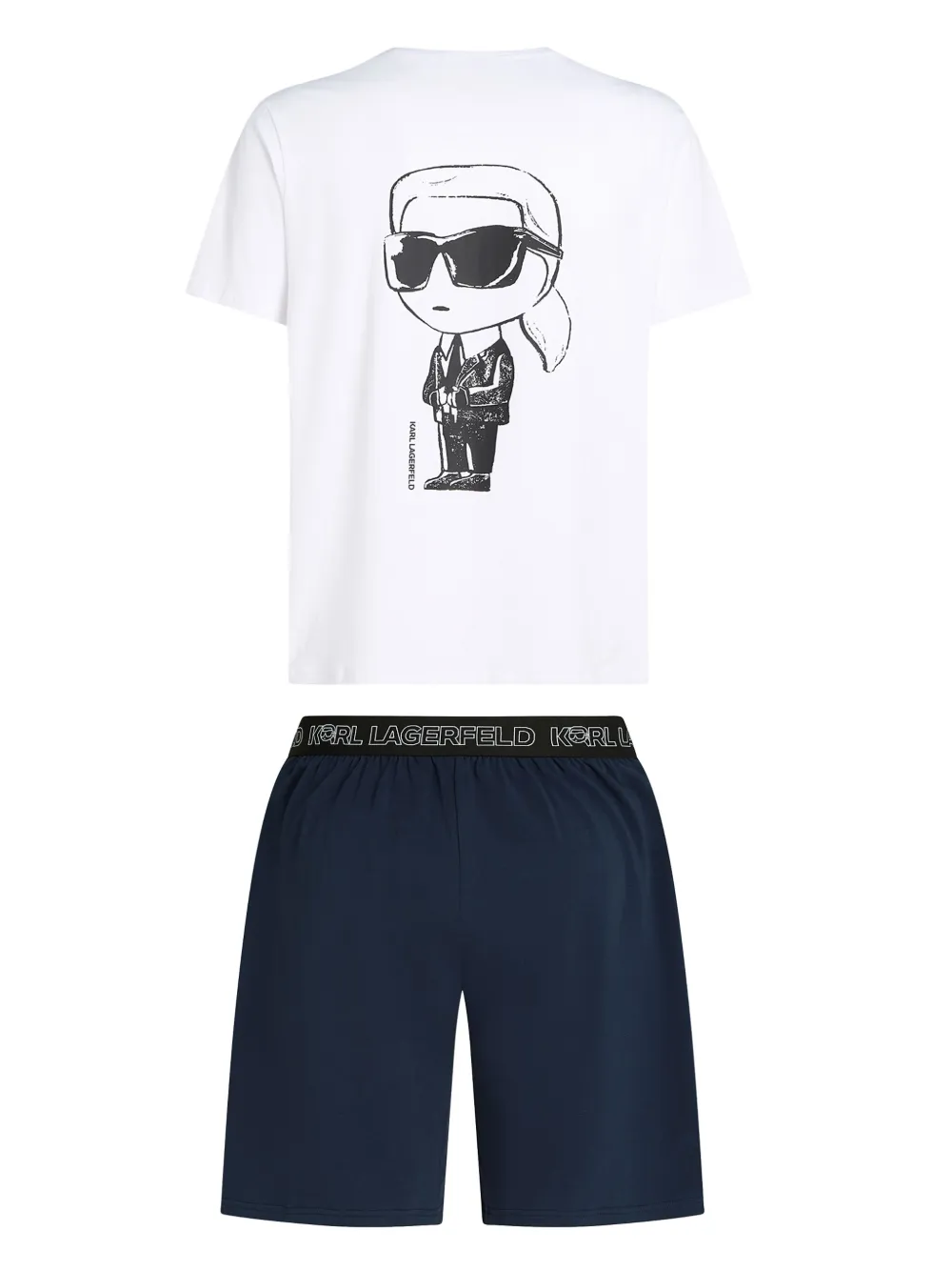 Karl Lagerfeld Ikon pyjama - Wit