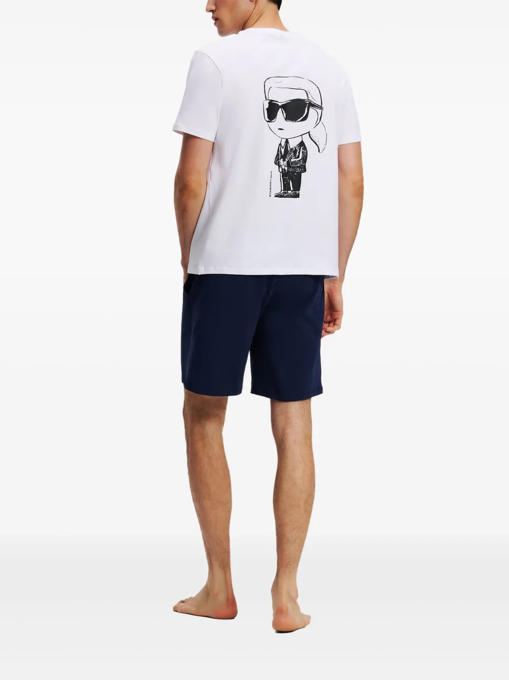 Karl Lagerfeld Ikon pyjama Wit