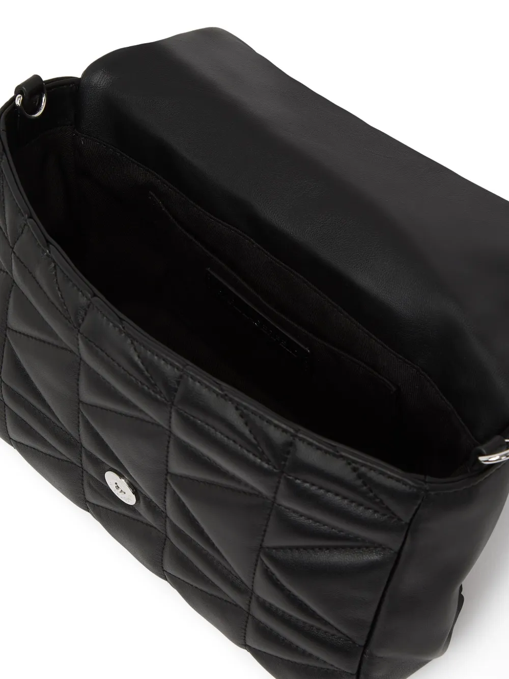 Karl Lagerfeld K Kuilt crossbodytas Zwart