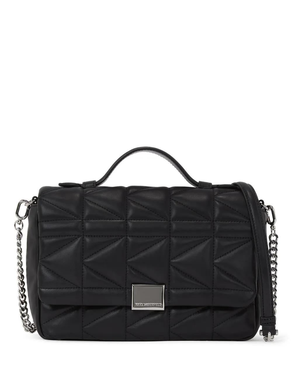 Karl Lagerfeld K/Kuilt ショルダーバッグ - ブラック Karl Lagerfeld K/Kuilt ショルダーバッグ - ブラック