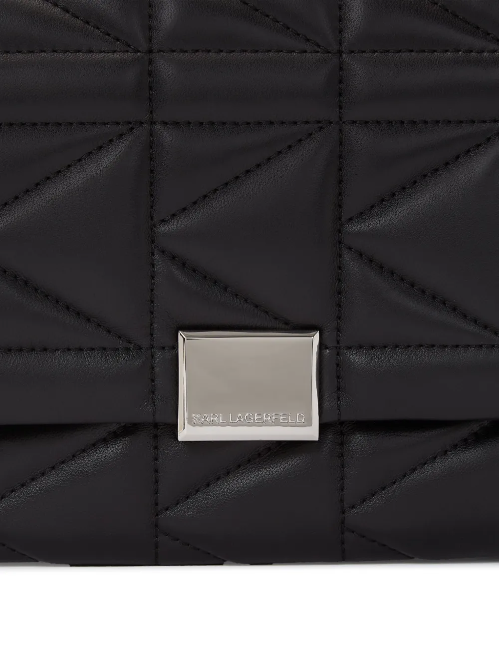 Karl Lagerfeld K Kuilt crossbodytas Zwart