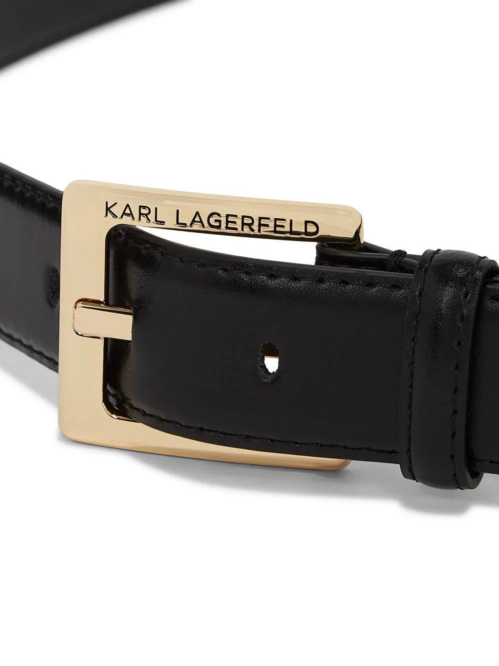Karl Lagerfeld K/essential Belt In Schwarz